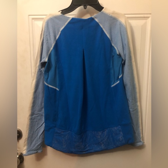 Lululemon Blue Fleece Long sleeve size 4 - Picture 4 of 5